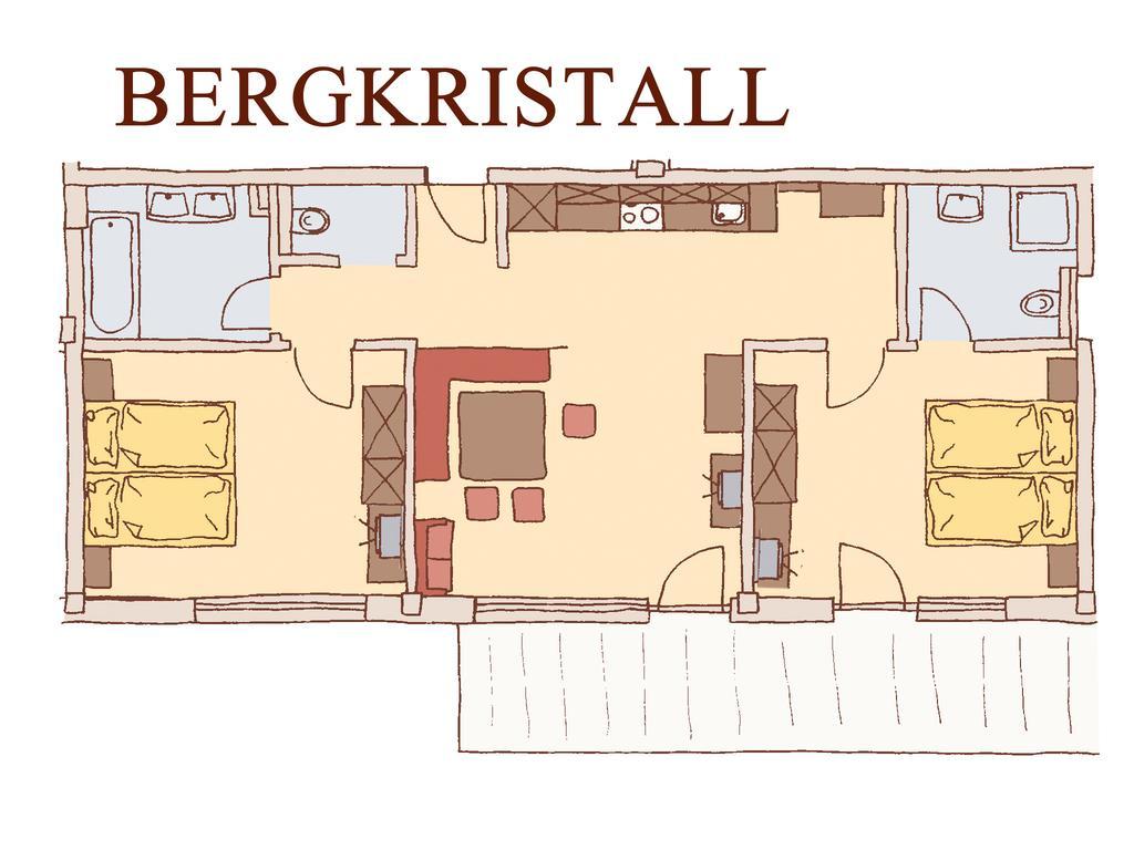 Ferienwohnungen Haus Der Mitte Mayrhofen Phòng bức ảnh